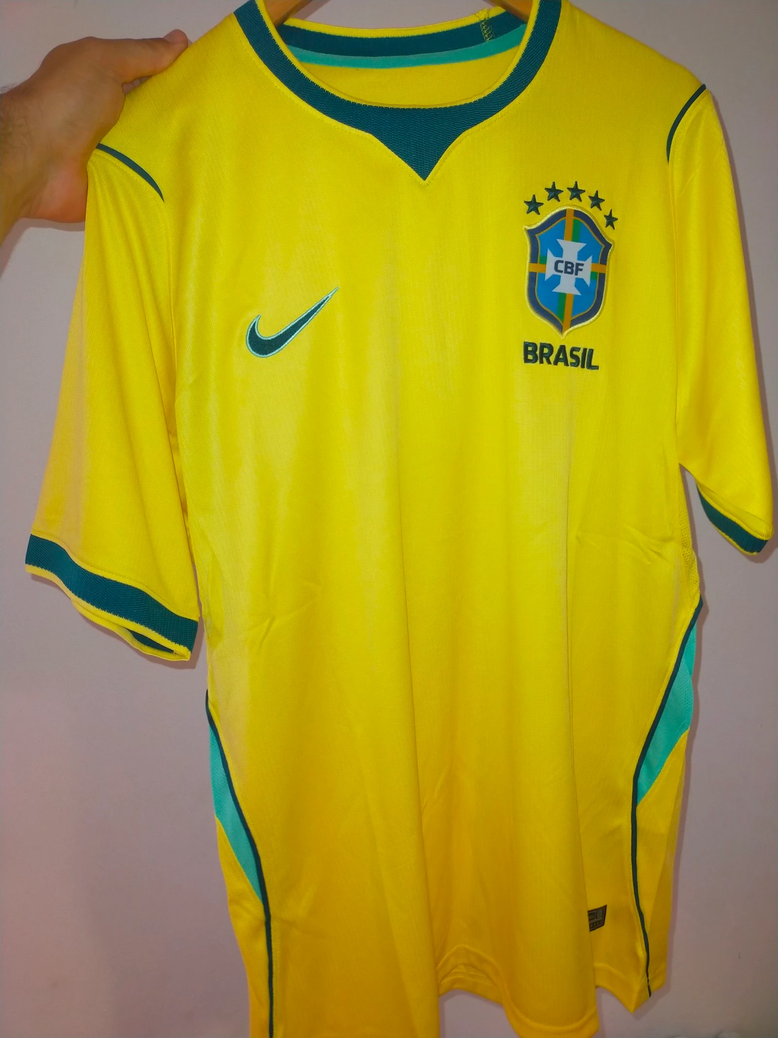 Camiseta futbol brasil 